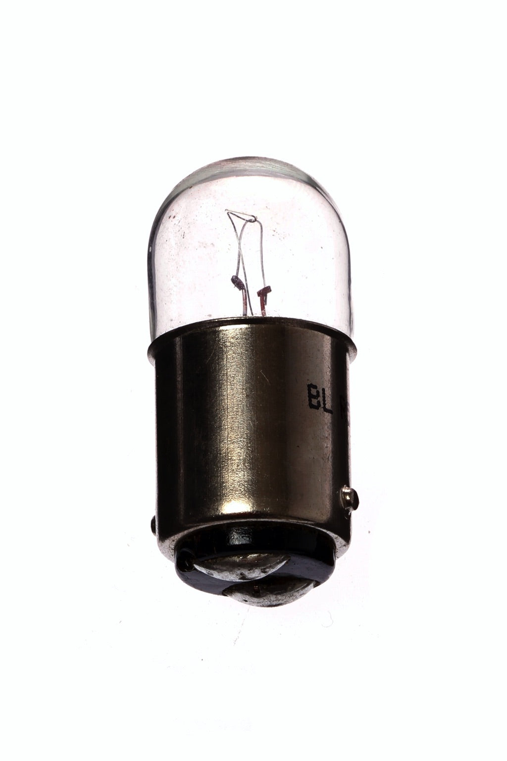 790684-LAMP PILOT GLOBULAR CLEAR, BA-15D 24V 5W 19X35MM