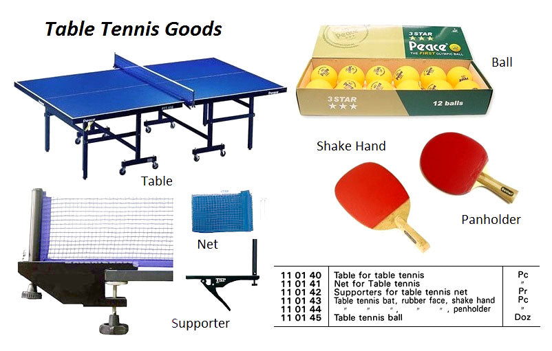 110144-TABLE TENNIS BAT RUBBER-FACE, PENHOLDER