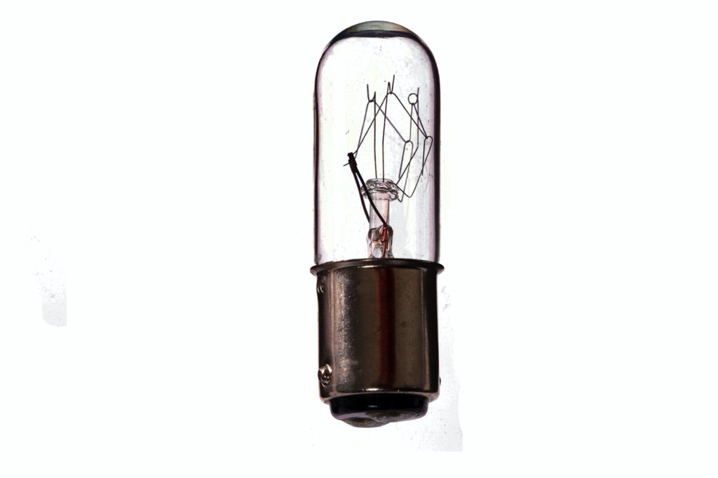 790622-LAMP PILOT TUBULAR CLEAR, BA-15D 110V 10W 20X48MM