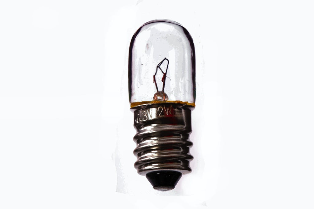 790527-LAMP PILOT TUBULAR CLEAR E-12, 48V 2W 13X33MM