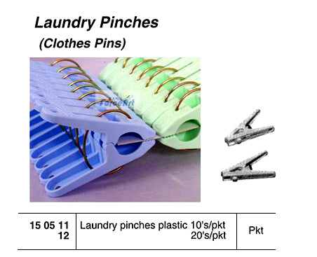 150511-LAUNDRY PINCH PLASTIC 10?S