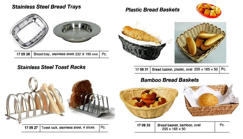 170932-BREAD BASKET OVAL BAMBOO, 290X180MM