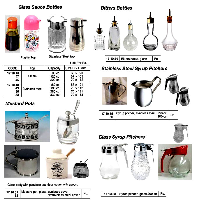 171058-Glass syrup pitcher 150ml