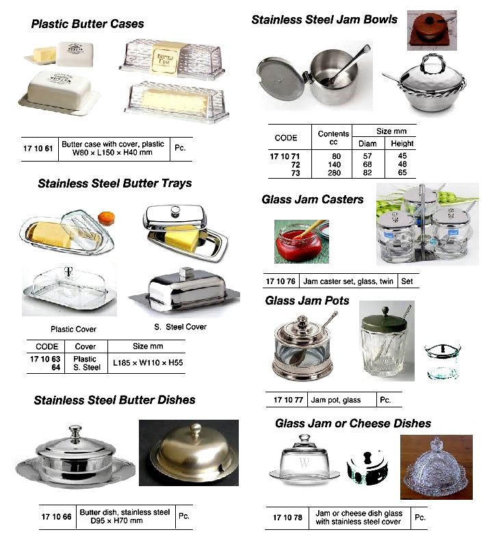 171063-Stainless steel butter tray