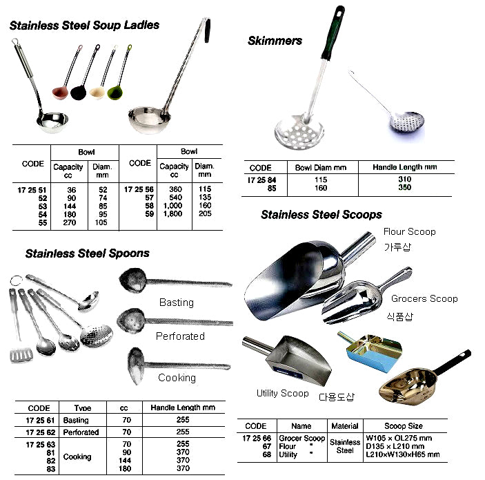 172556-SOUP LADLE STAINLESS STEEL, 360CC DIAM 115MM
