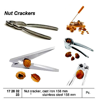 172832-NUT CRACKER CAST IRON, 158MM