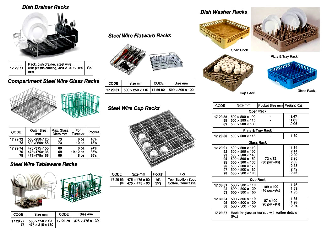172971-RACK DISH DRAINER STEEL WIRE, W/PLASTIC COATED 420X340X125MM