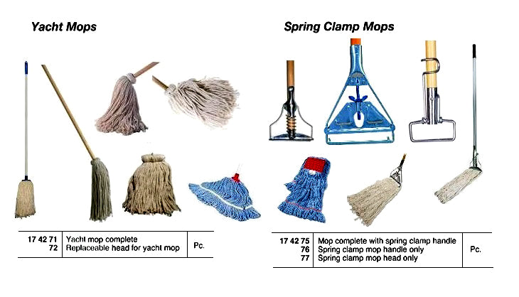 174275-SPRING CLAMP MOP COMPLETE