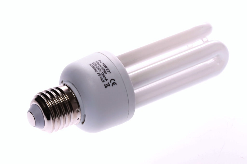 791594-FL LIGHTBULB COMPACT GLOBELESS, E-26 110V 100W COOL WHITE