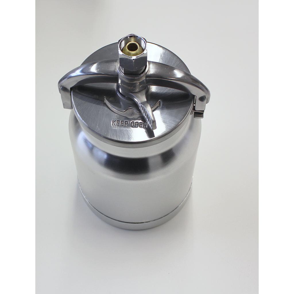 270531-PAINT CONTAINER SUCTION FEED, 1000CC CAP LOCK FOR W-101