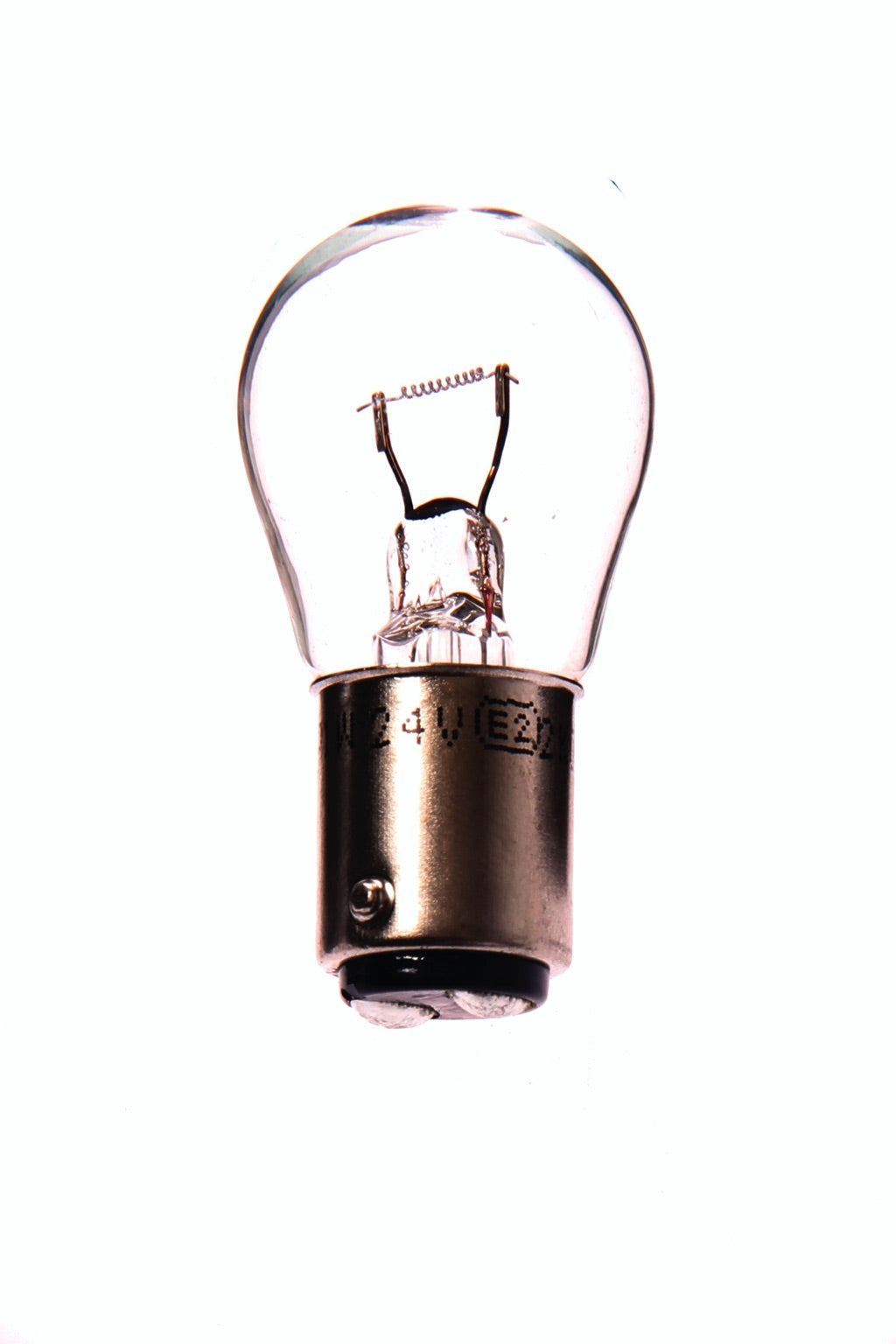 790798-LAMP PILOT GLOBULAR CLEAR, BA-15D 24V 20W 19X35MM