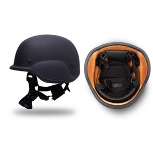310351-HELMET COMBAT BULLETPROOF, NIJ IIIA 9MM DC4-4 1500GRM