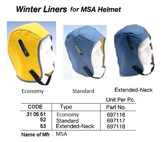 310552-WINTER LINER FOR HELMET