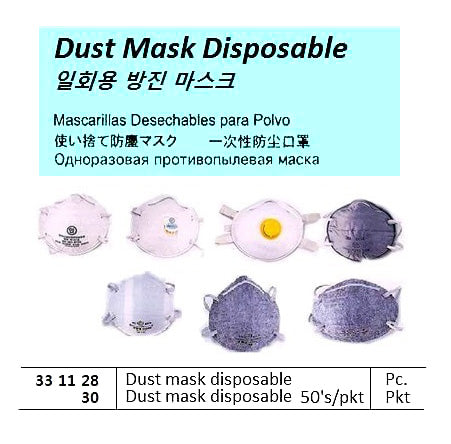 331128-DUST MASK DISPOSABLE