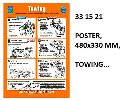 331521-POSTER TOWING #1021W, 475X330MM