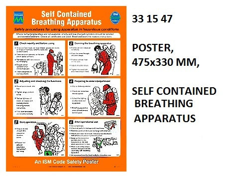 331547-POSTER SELF CONTAINED BREATH, APPARATUS #1047W 475X330MM