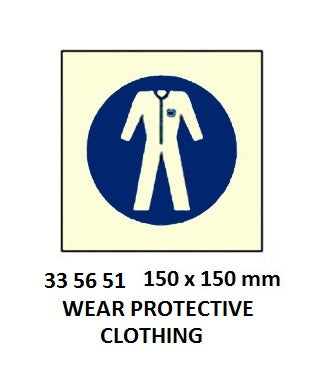 335651-SIGN WHITE VINYL SELF ADHESIVE, #5651 150X150MM PROTECT CLOTH