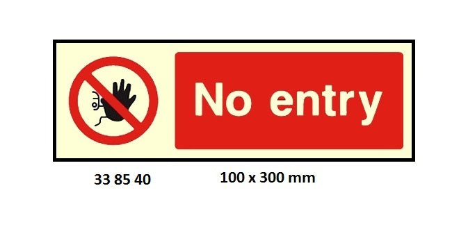 338540-SIGN WHITE VINYL SELF ADHESIVE, #8540 100X300MM