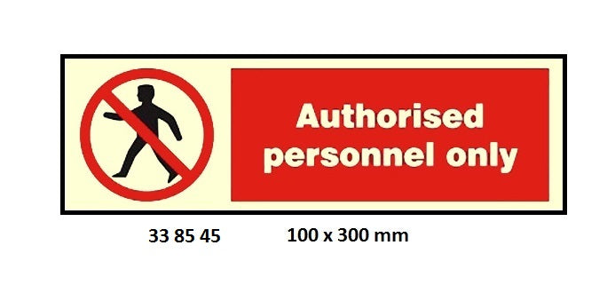 338545-SIGN WHITE VINYL SELF ADHESIVE, #8545 100X300MM