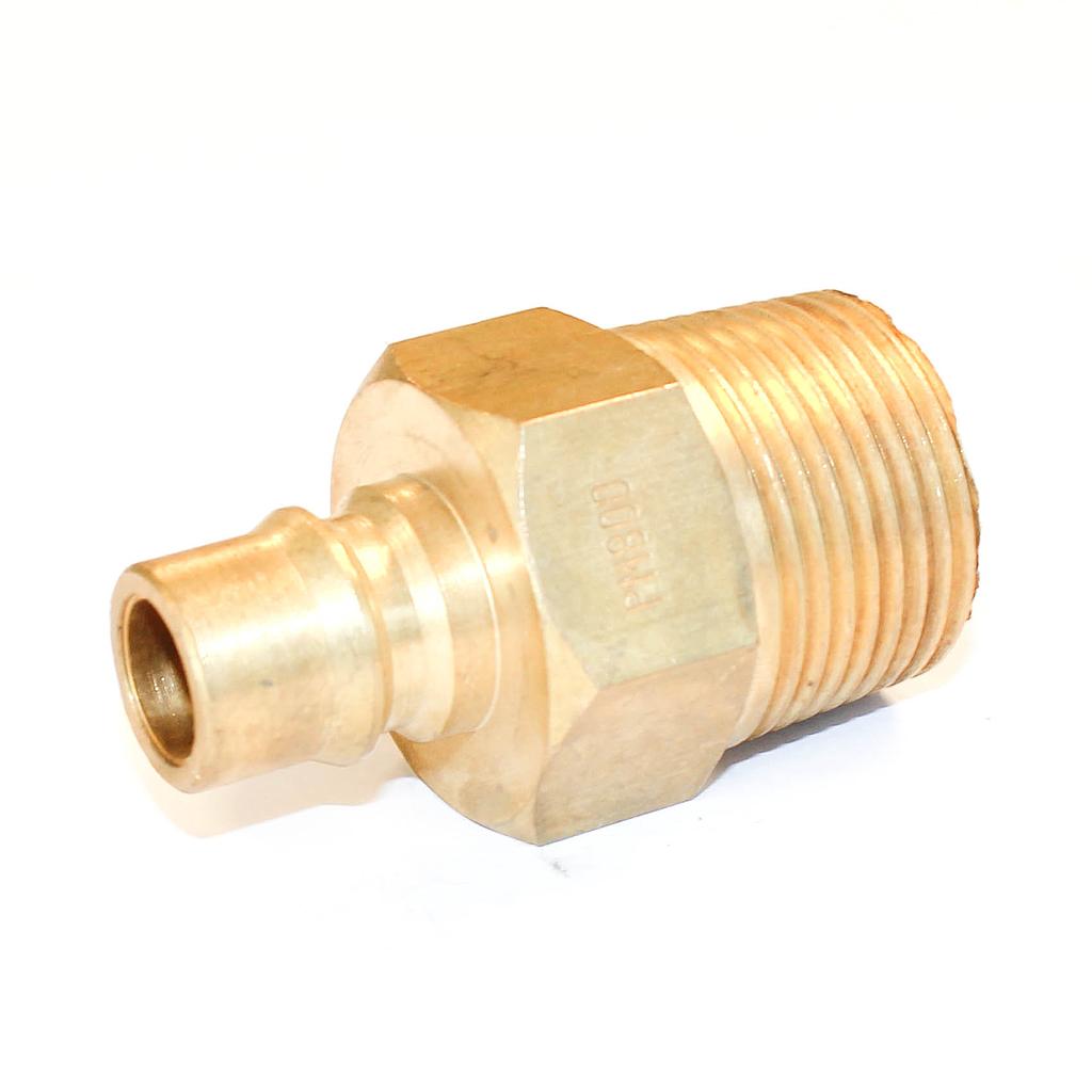 351347-COUPLER QUICK-CONNECT BRASS, 800PM R-1