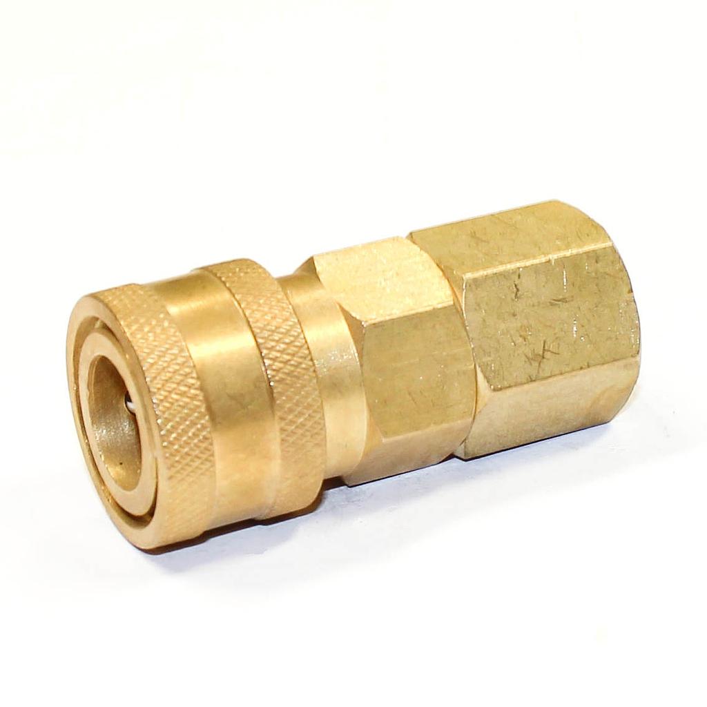 351412-COUPLER QUICK-CONNECT BRASS, 30SF RC-3/8