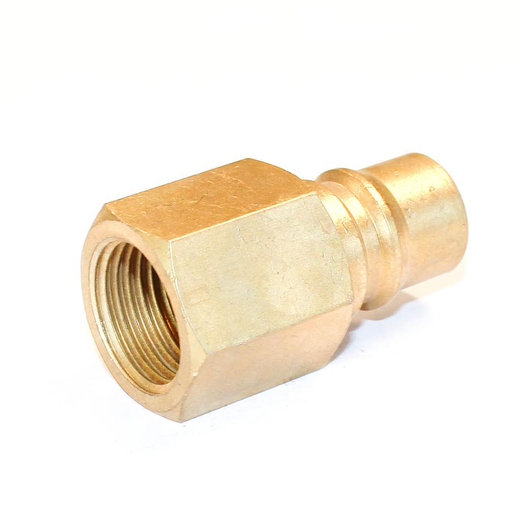 351444-COUPLER QUICK-CONNECT BRASS, 400PF RC-1/2