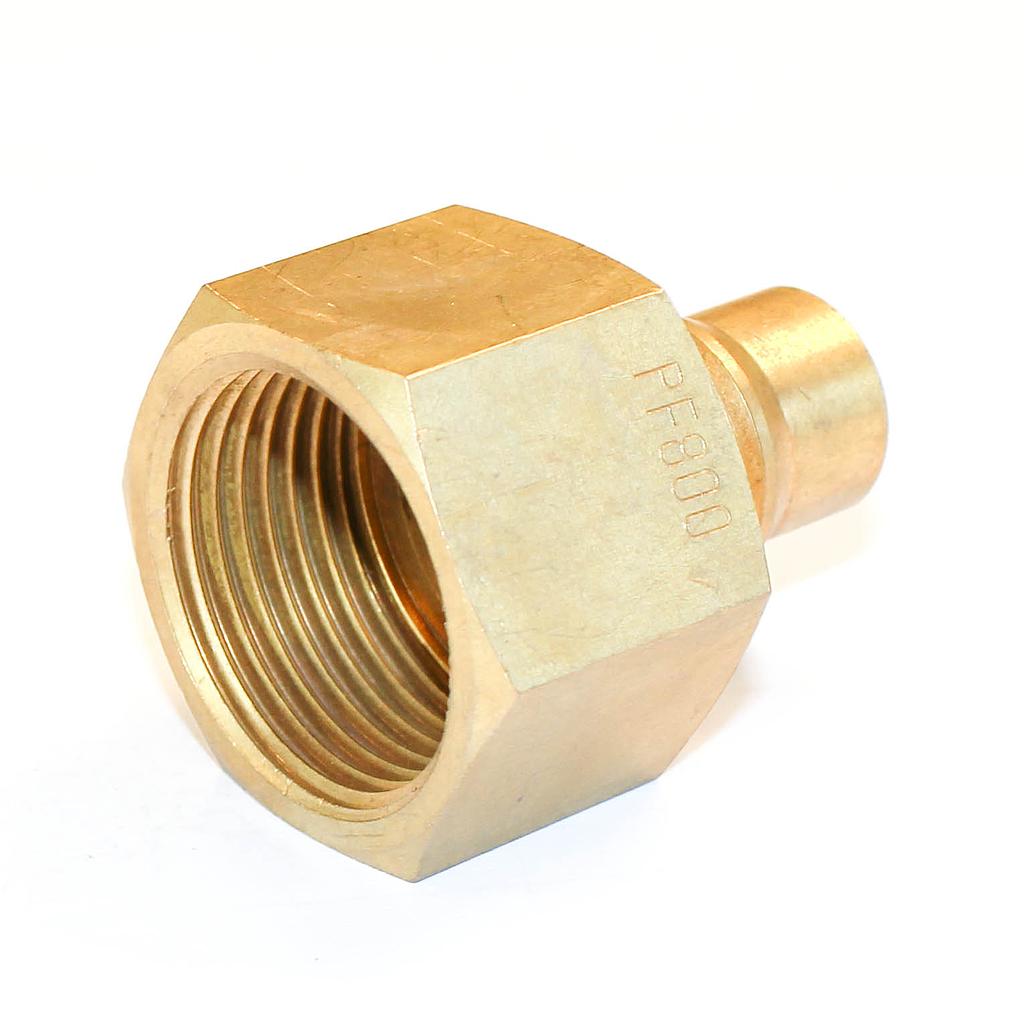 351446-COUPLER QUICK-CONNECT BRASS, 800PF RC-1