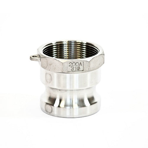 351736-COUPLING CAM&GROOVE S. STEEL, A PLUG W/FEMALE THREAD 2?