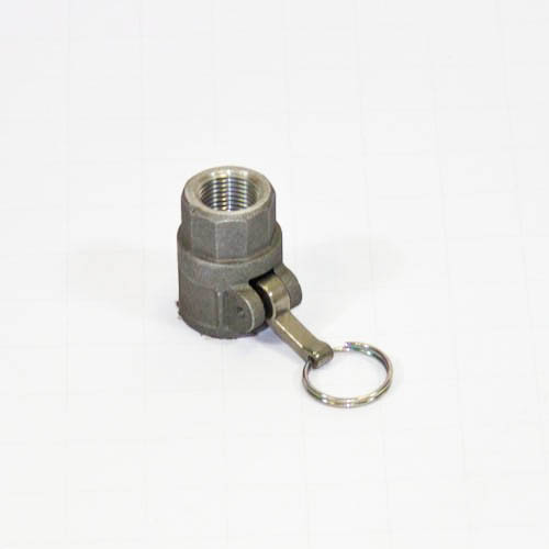 351801-COUPLING CAM&GROOVE ALUM ALLOY, D SOCKET W/FEMALE THREAD 1/2?