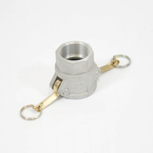 351805-COUPLING CAM&GROOVE ALUM ALLOY, D SOCKET FEMALE THREAD 1-1/2?
