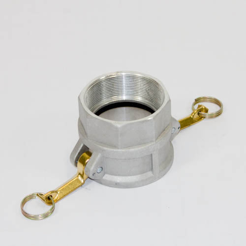351808-COUPLING CAM&GROOVE ALUM ALLOY, D SOCKET W/FEMALE THREAD 3?