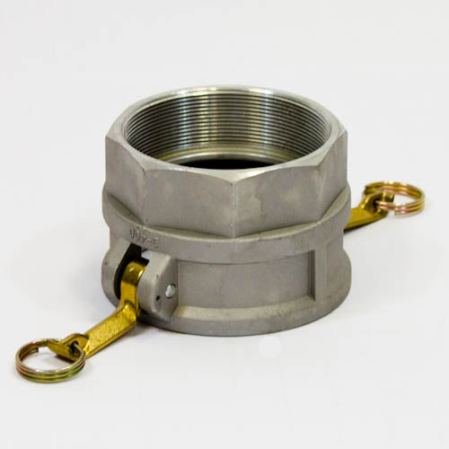 351809-COUPLING CAM&GROOVE ALUM ALLOY, D SOCKET W/FEMALE THREAD 4?