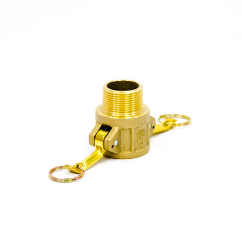 351868-COUPLING CAM&GROOVE BRASS, B SOCKET W/MALE THREAD 1-1/4?