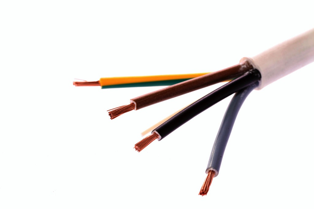 794166-CABLE CABTYRE P.V.C. SHEATHED, 0.75MM/SQX2C