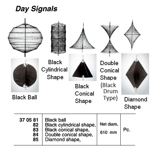 370582-BLACK CYLINDRICAL, SHAPE NET 610MM