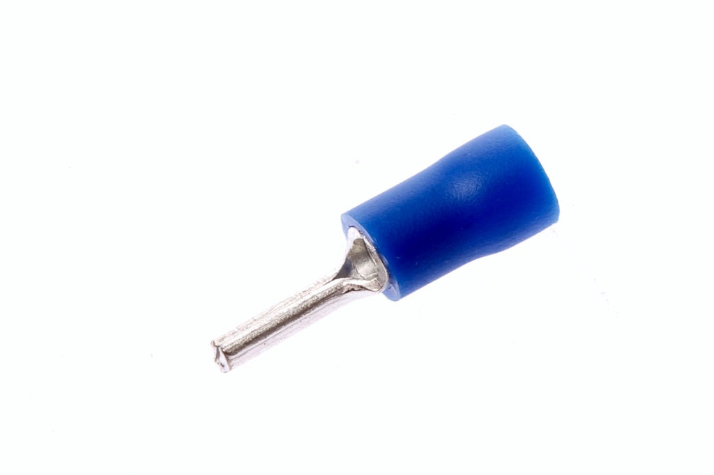794582-TERMINAL LUG INSULATED, CABLE TIP 2MM2 DIA 2MM BLUE