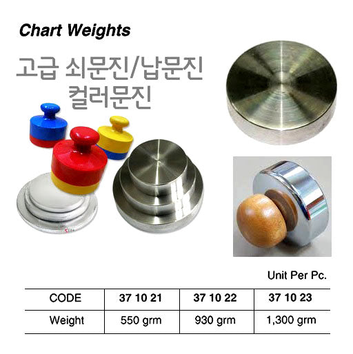 371021-CHART WEIGHT 550GRM