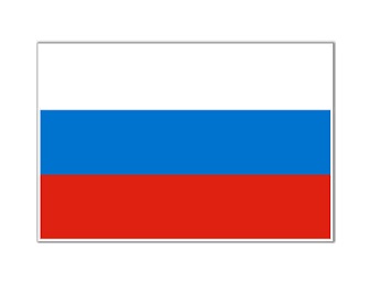 371137-FLAG NATIONAL 4?X 6? BUNTING, RUSSIAN FEDERATION