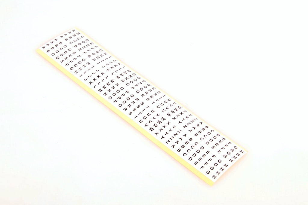 794803-CABLE MARKER ALPHABET SHEET