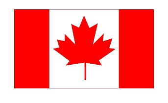 371308-FLAG NATIONAL 4?X 6? BUNTING, CANADA