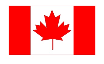 371308-FLAG NATIONAL 4?X 6? BUNTING, CANADA