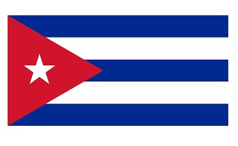 371313-FLAG NATIONAL 4?X 6? BUNTING, CUBA