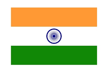 371329-FLAG NATIONAL 4?X 6? BUNTING, INDIA
