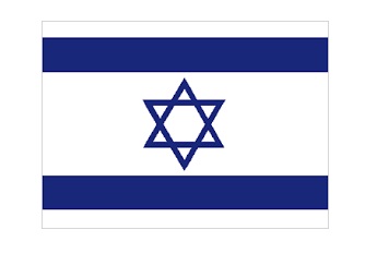 371334-FLAG NATIONAL 4?X 6? BUNTING, ISRAEL