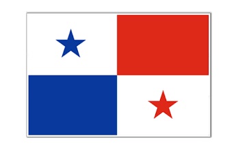 371354-FLAG NATIONAL 4?X 6? BUNTING, PANAMA