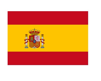 371366-FLAG NATIONAL 4?X 6? BUNTING, SPAIN