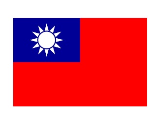 371370-FLAG NATIONAL 4?X 6? BUNTING, TAIWAN (REPUBLIC OF CHINA)