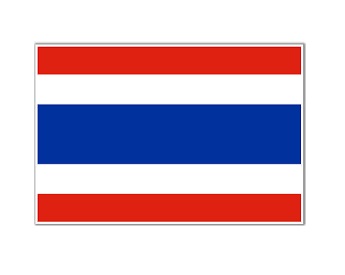 371371-FLAG NATIONAL 4?X 6? BUNTING, THAILAND
