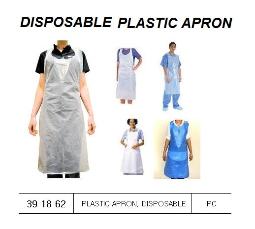 391862-APRON PLASTIC DISPOSABLE