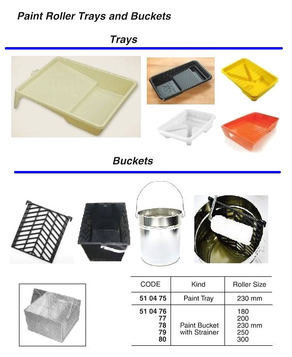 510475-PAINT TRAY TINNED, FOR 230MM WIDTH ROLLER